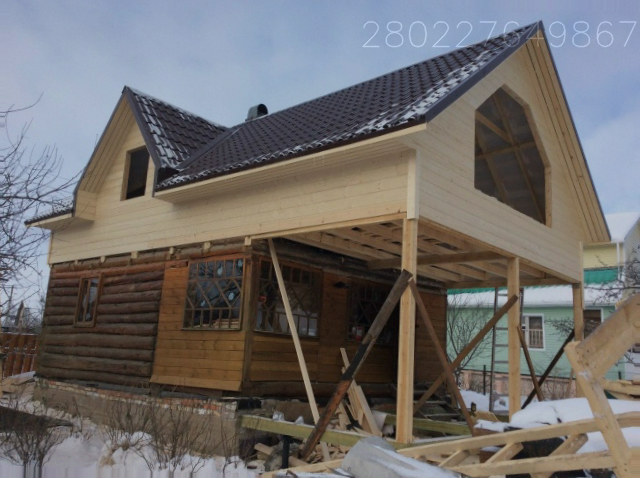 Реконструкция и ремонт деревянных домов, дач бань