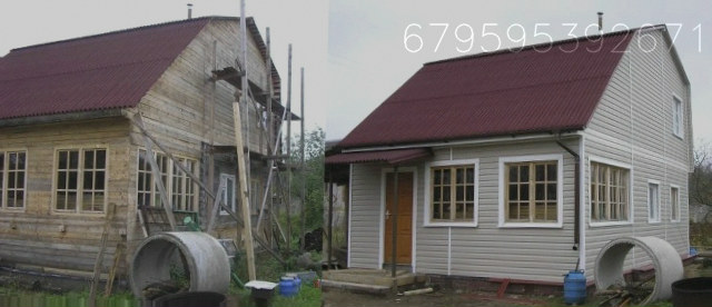 Реконструкция и ремонт деревянных домов, дач бань