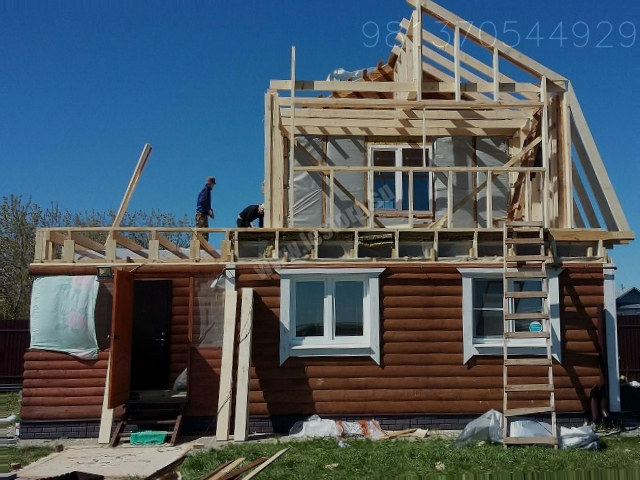 Реконструкция и ремонт деревянных домов, дач бань