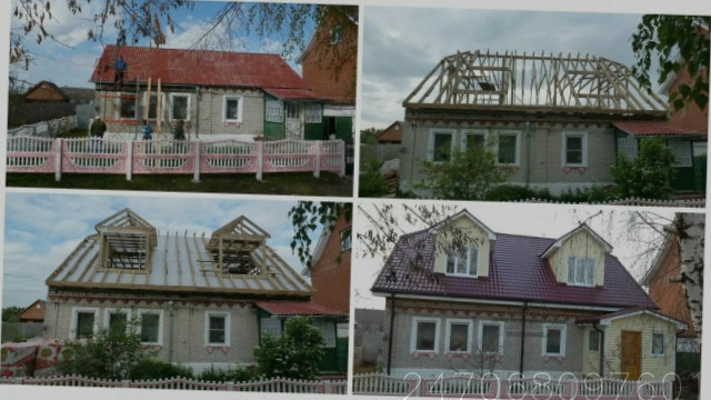 Реконструкция и ремонт деревянных домов, дач бань