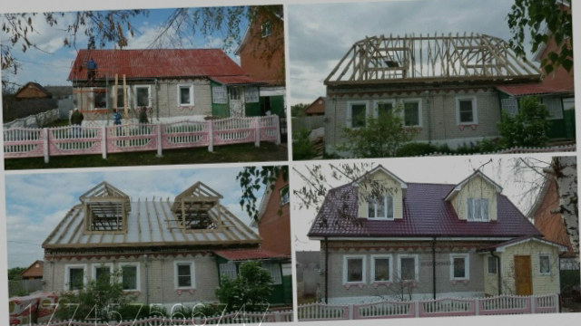 Реконструкция и ремонт деревянных домов, дач бань