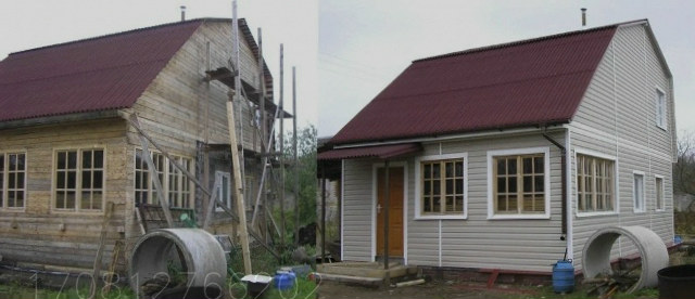 Реконструкция и ремонт деревянных домов, дач бань