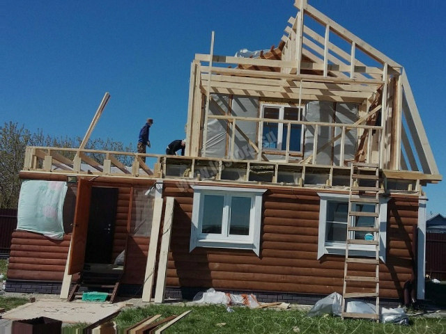 Реконструкция и ремонт деревянных домов, дач бань