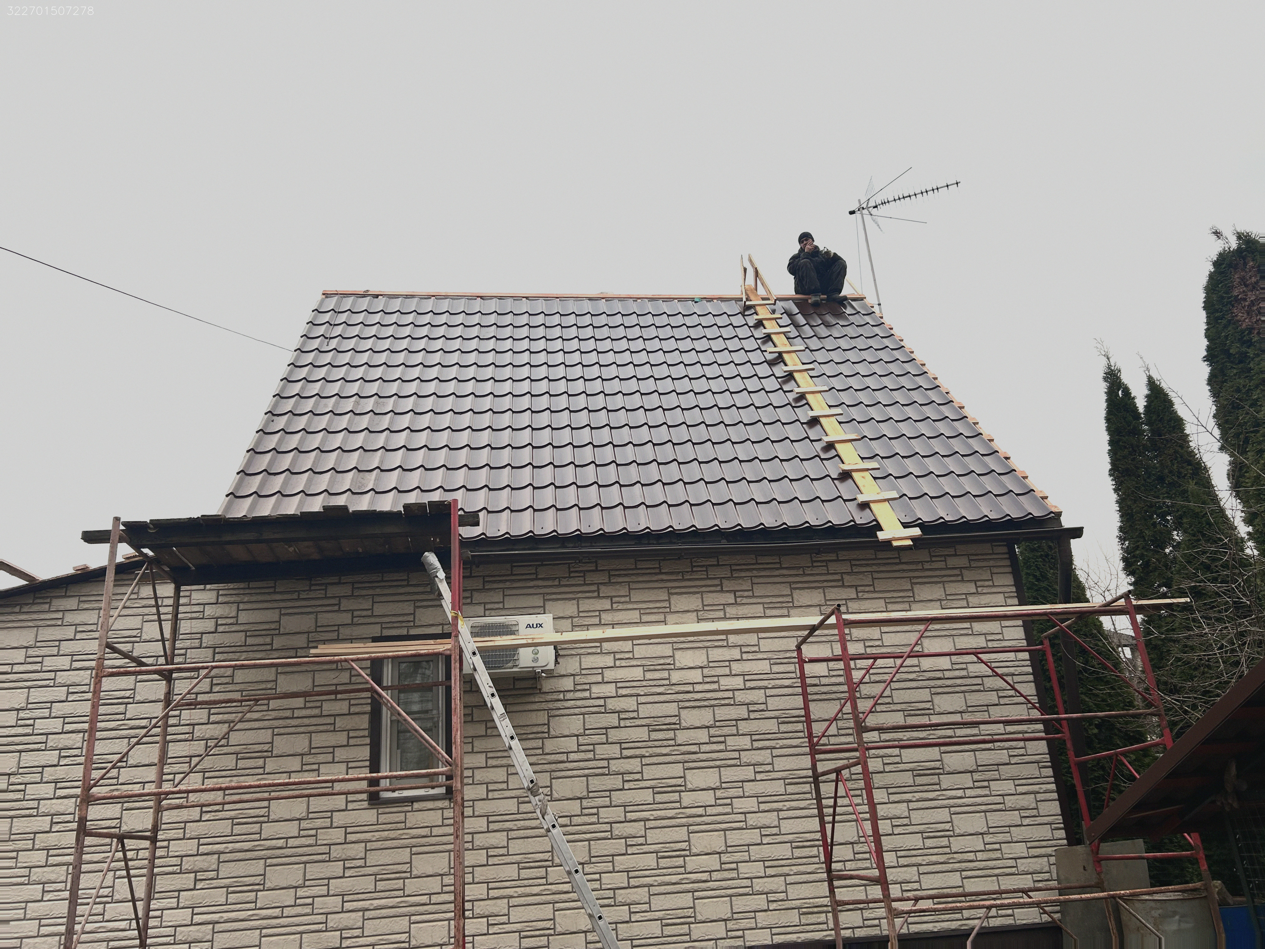 Фасадные работы монтаж сайдинга фасадных панелей Арт.:5844162197