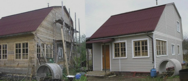 Реконструкция и ремонт деревянных домов, дач бань