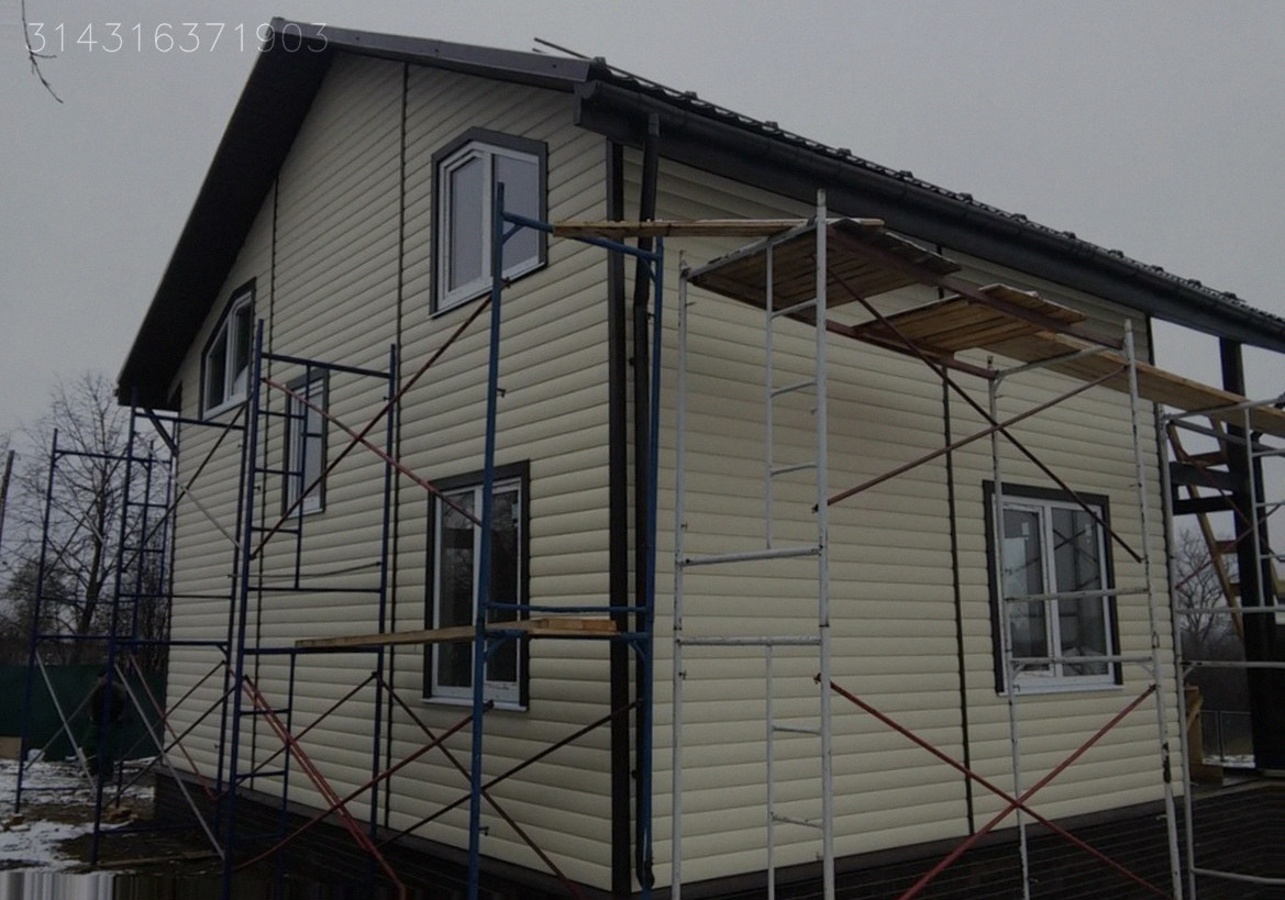 Фасадные работы монтаж сайдинга фасадных панелей Арт.:9199113830