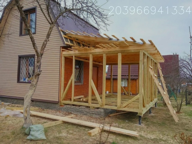 Реконструкция и ремонт деревянных домов, дач бань