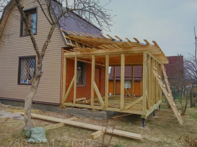 Реконструкция и ремонт деревянных домов, дач бань