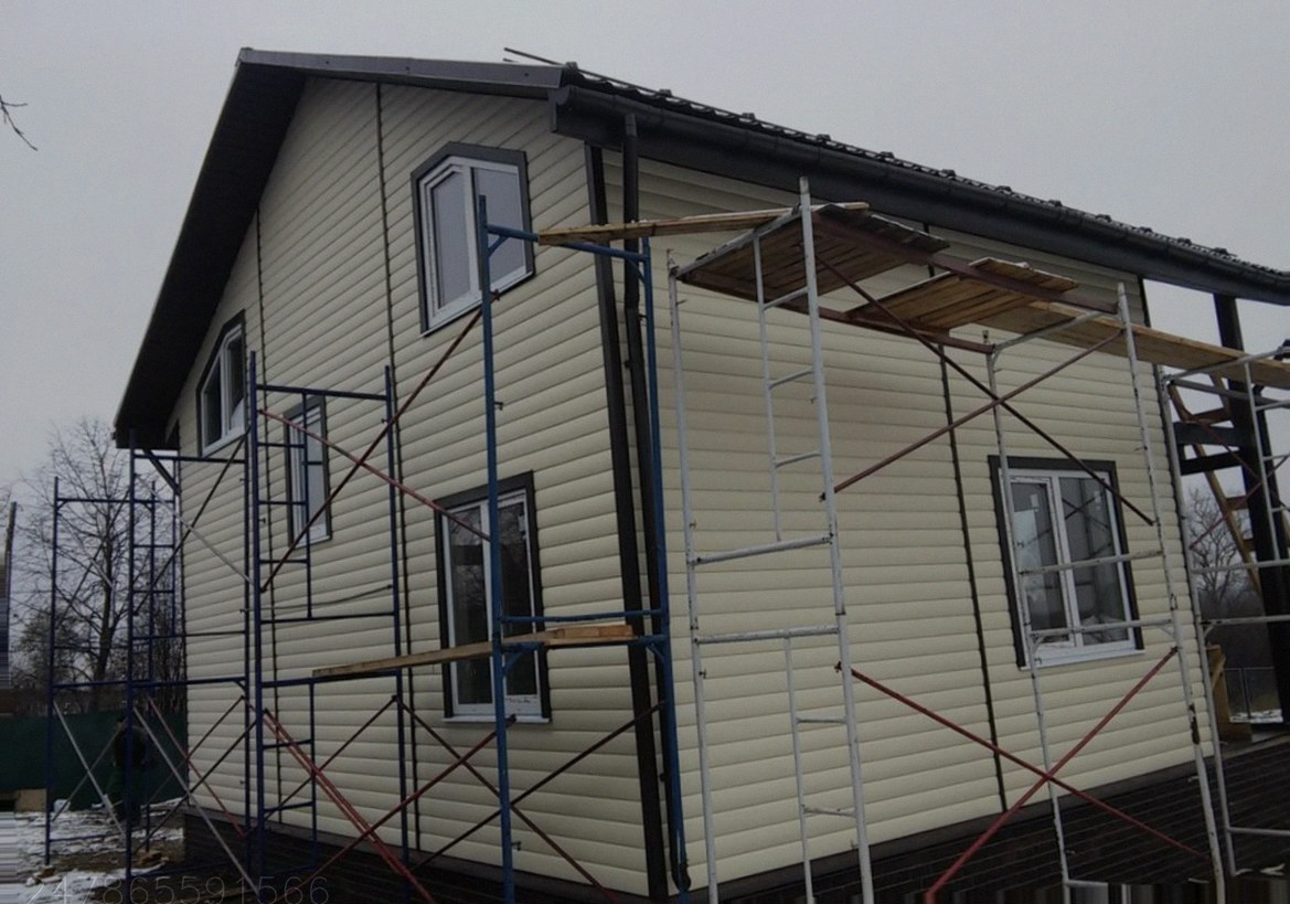 Фасадные работы монтаж сайдинга фасадных панелей Арт.:1767249393