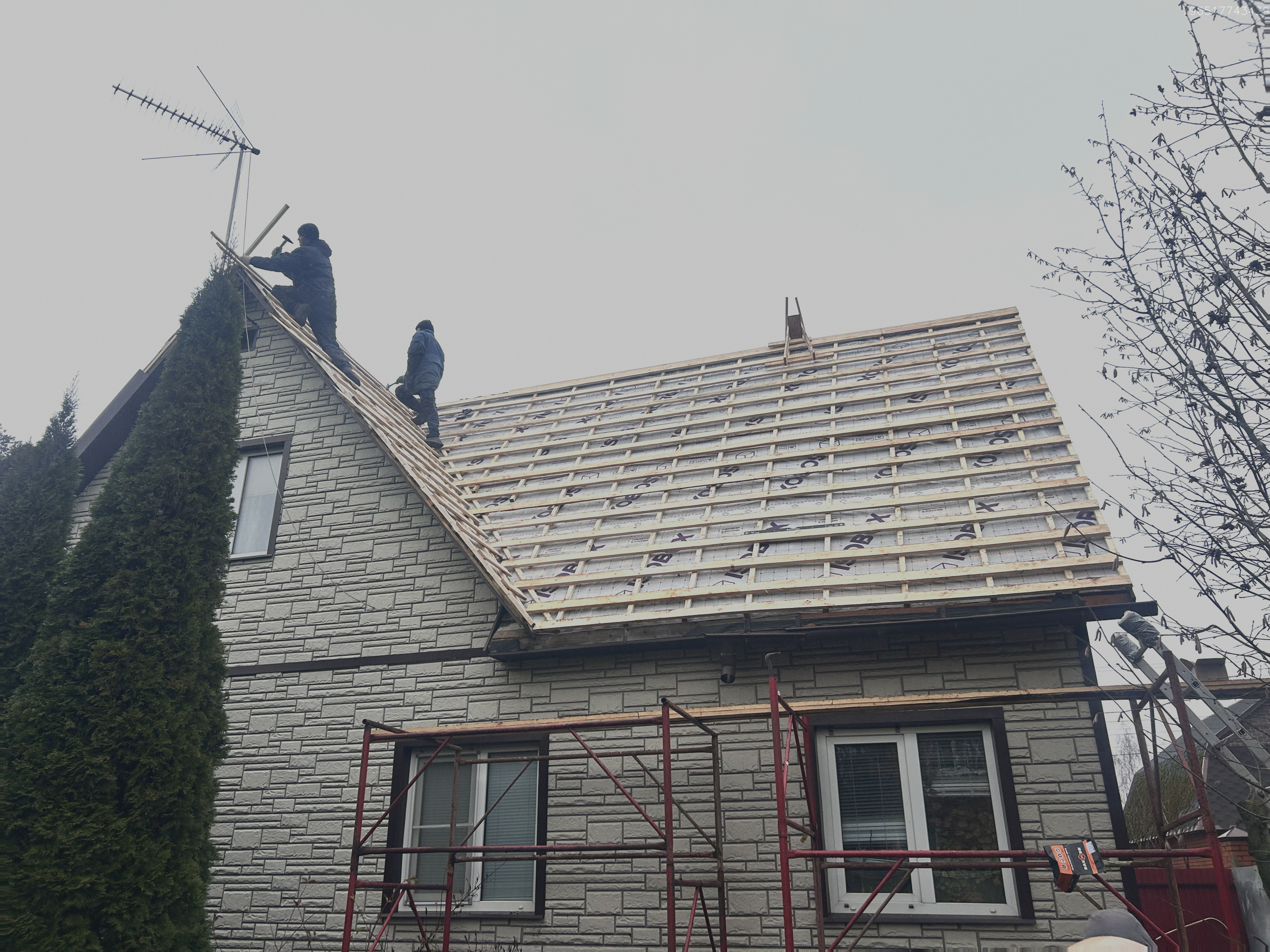 Ремонт крыши устранение протечек под ключ