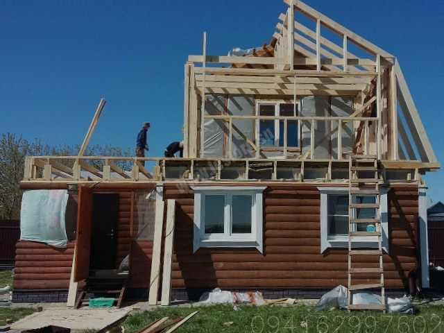 Реконструкция и ремонт деревянных домов, дач бань