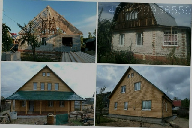 Реконструкция и ремонт деревянных домов, дач бань