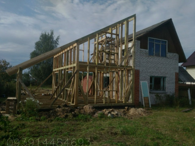 Реконструкция и ремонт деревянных домов, дач бань