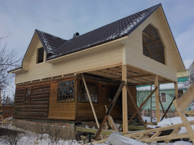 Реконструкция и ремонт деревянных домов, дач бань