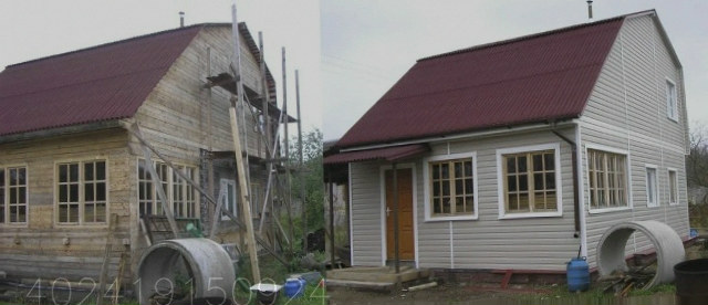 Реконструкция и ремонт деревянных домов, дач бань