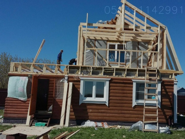 Реконструкция и ремонт деревянных домов, дач бань