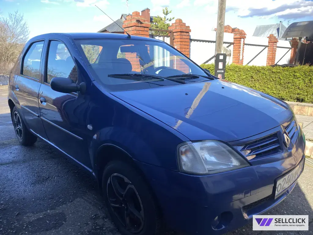 Renault Logan 1.4 Механическая, 2007, 250000 км