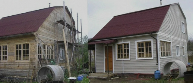 Реконструкция и ремонт деревянных домов, дач бань