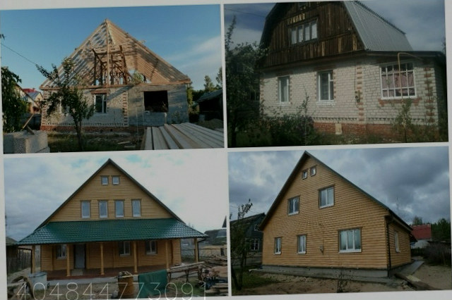 Реконструкция и ремонт деревянных домов, дач бань
