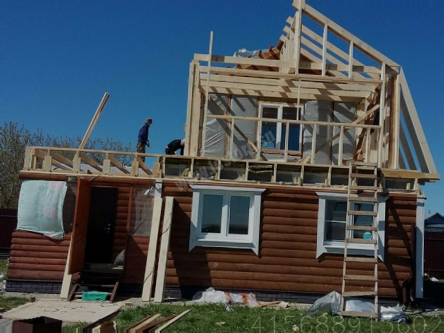 Реконструкция и ремонт деревянных домов, дач бань