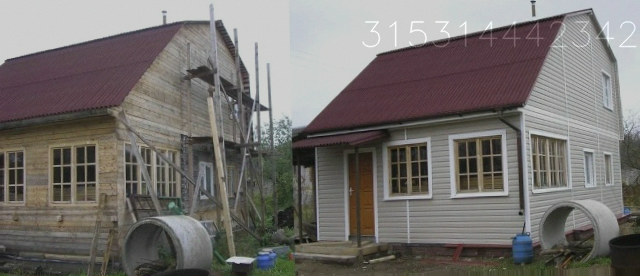 Реконструкция и ремонт деревянных домов, дач бань