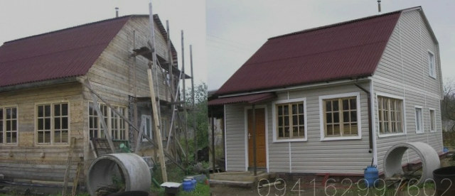 Реконструкция и ремонт деревянных домов, дач бань