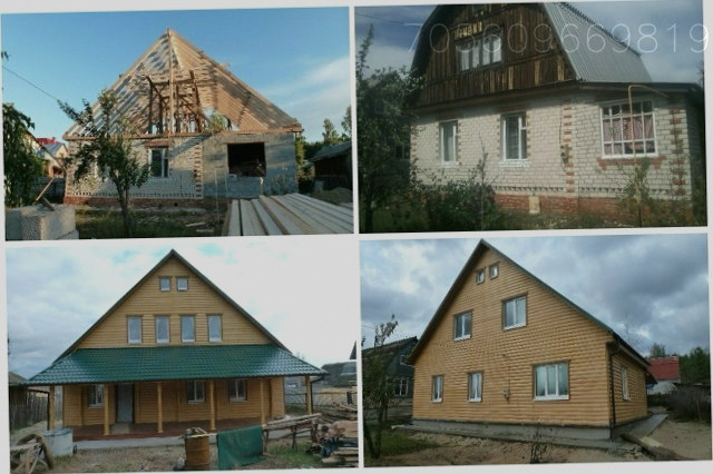 Реконструкция и ремонт деревянных домов, дач бань