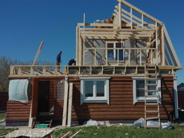 Реконструкция и ремонт деревянных домов, дач бань
