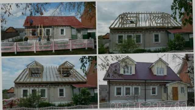 Реконструкция и ремонт деревянных домов, дач бань