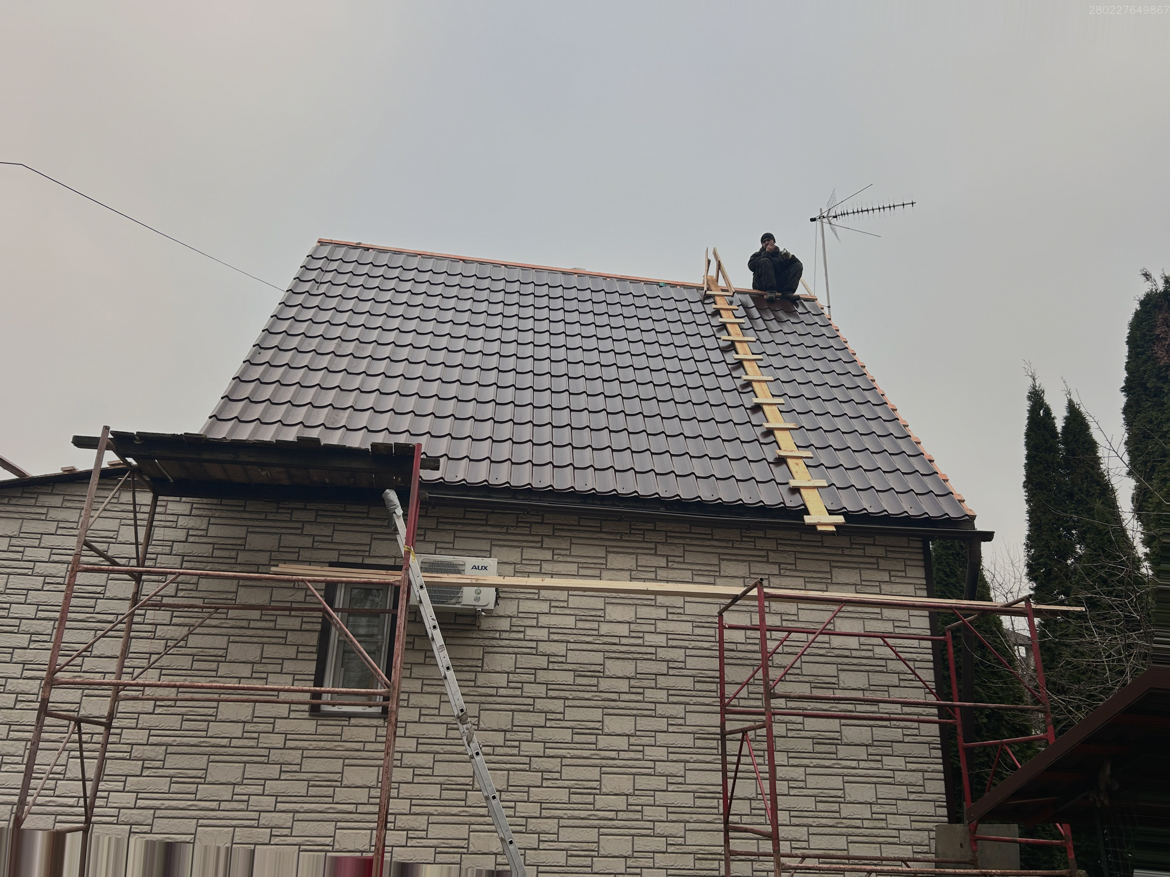 Фасадные работы монтаж сайдинга фасадных панелей Арт.:6357854655