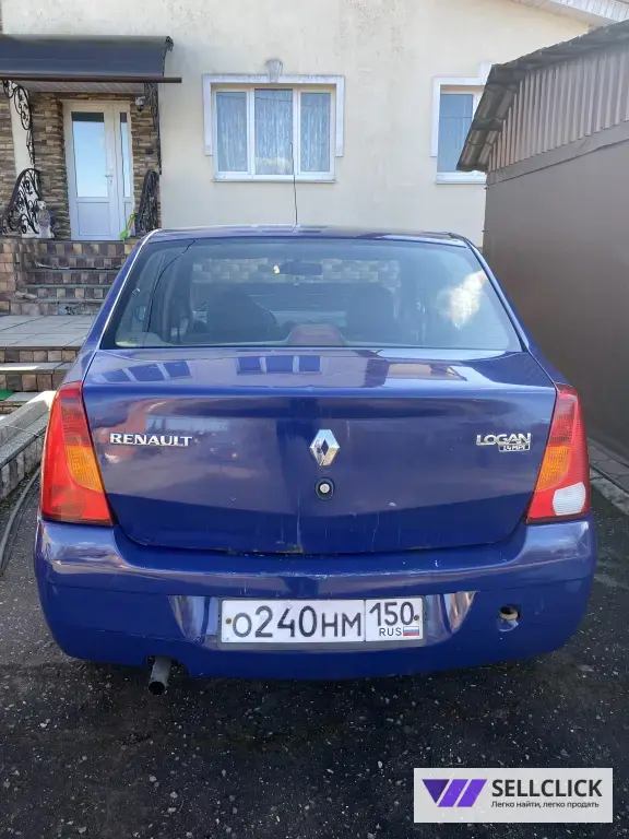 Renault Logan 1.4 Механическая, 2007, 250000 км