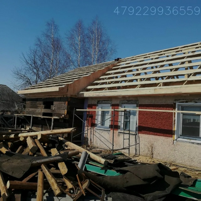 Реконструкция и ремонт деревянных домов, дач бань