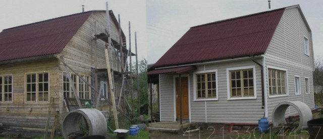 Реконструкция и ремонт деревянных домов, дач бань