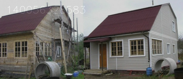 Реконструкция и ремонт деревянных домов, дач бань