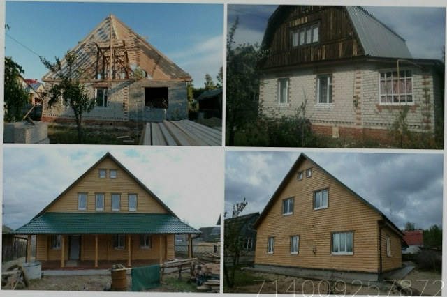 Реконструкция и ремонт деревянных домов, дач бань