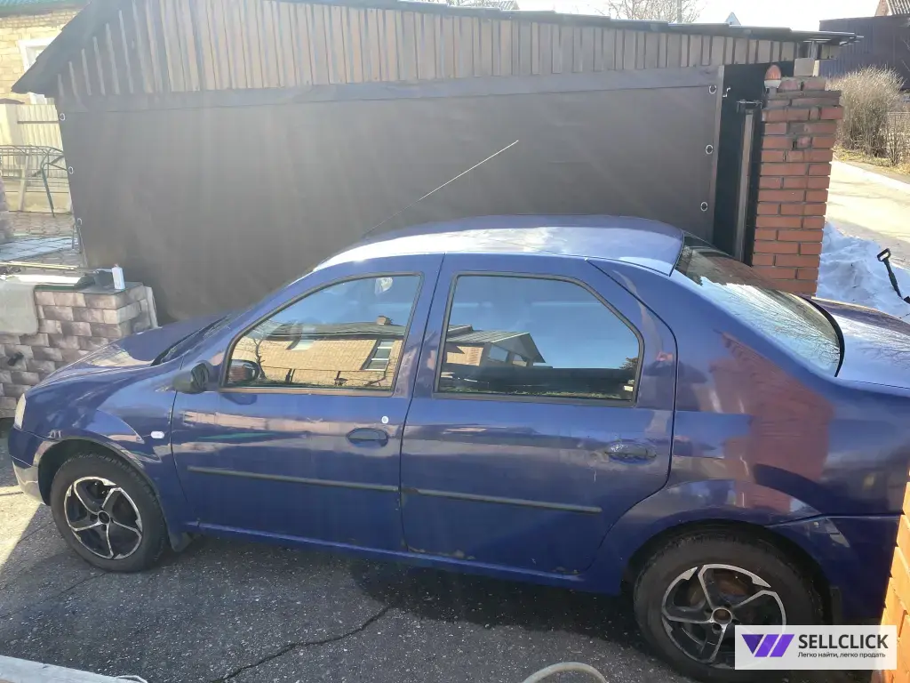 Renault Logan 1.4 Механическая, 2007, 250000 км