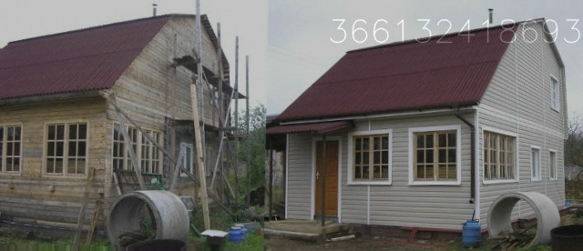 Реконструкция и ремонт деревянных домов, дач бань