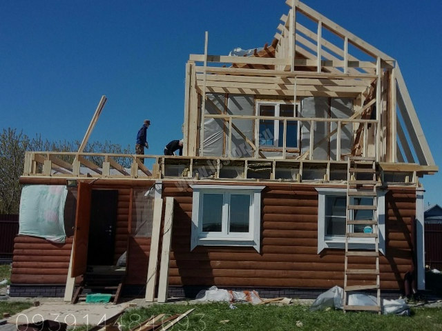 Реконструкция и ремонт деревянных домов, дач бань