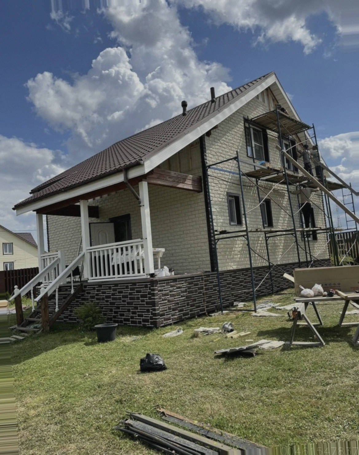 Фасадные работы монтаж сайдинга фасадных панелей Арт.:8017110152