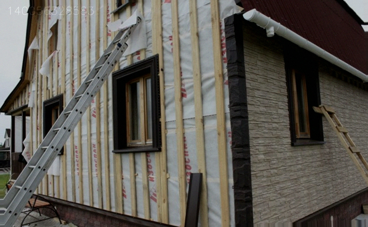 Фасадные работы монтаж сайдинга фасадных панелей Арт.:7056702093