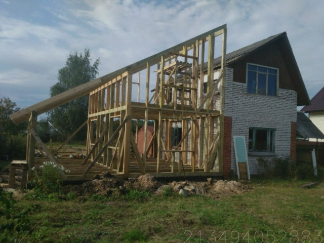 Реконструкция и ремонт деревянных домов, дач бань