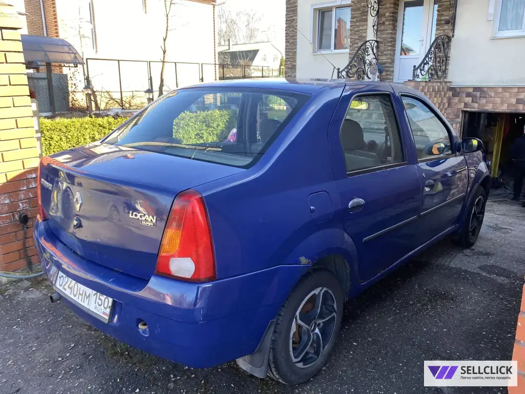 Renault Logan 1.4 Механическая, 2007, 250000 км