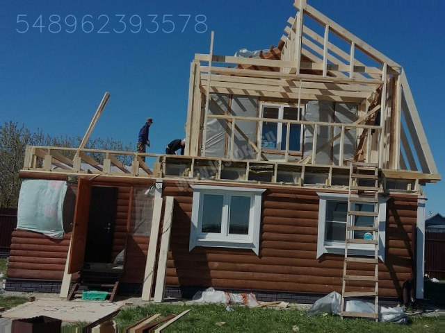 Реконструкция и ремонт деревянных домов, дач бань