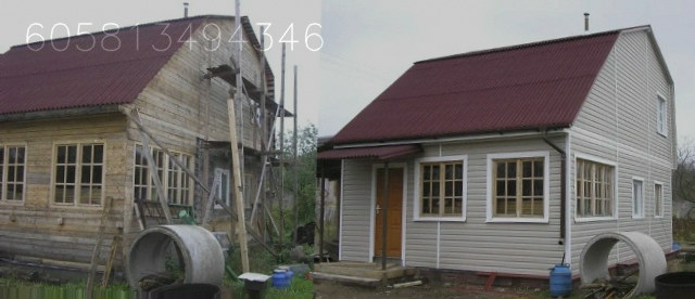 Реконструкция и ремонт деревянных домов, дач бань