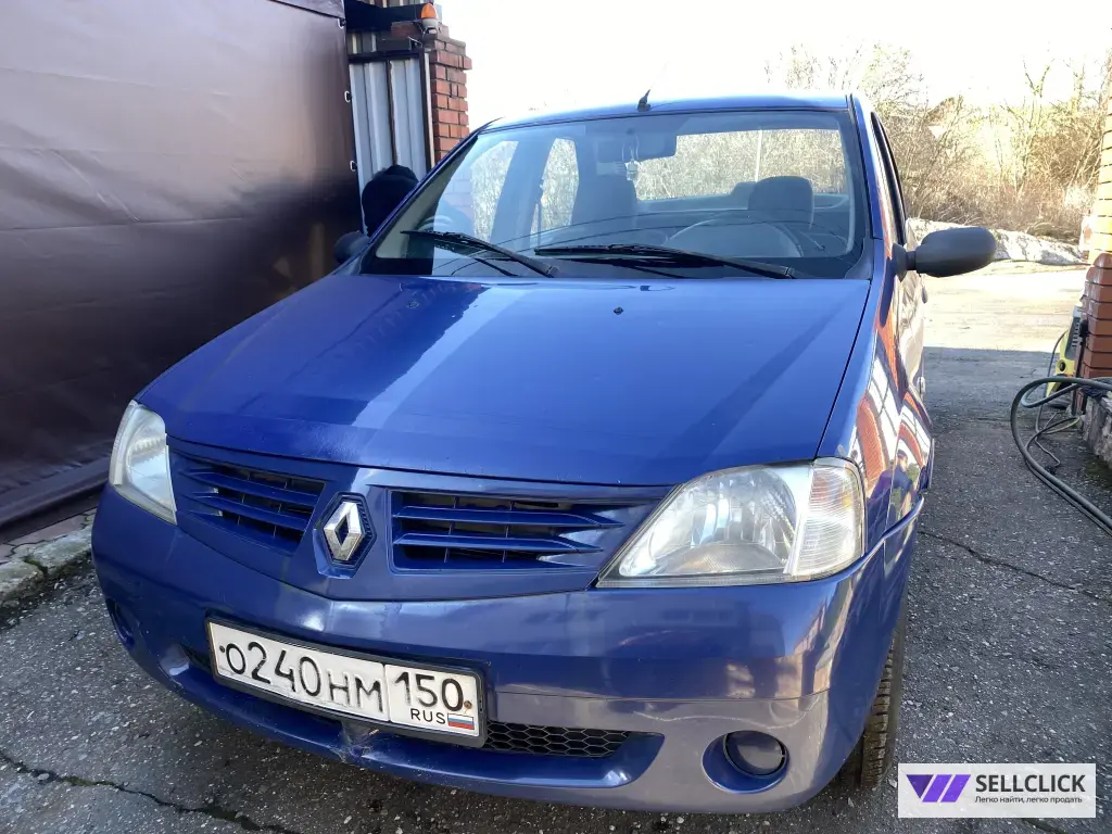 Renault Logan 1.4 Механическая, 2007, 250000 км