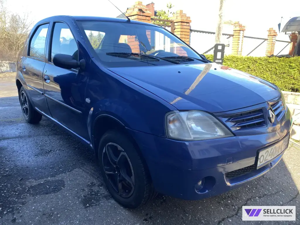 Renault Logan 1.4 Механическая, 2007, 250000 км