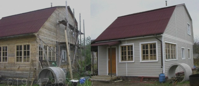 Реконструкция и ремонт деревянных домов, дач бань