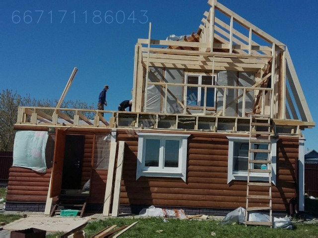Реконструкция и ремонт деревянных домов, дач бань