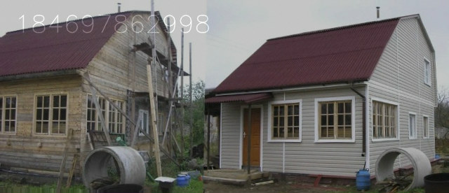 Реконструкция и ремонт деревянных домов, дач бань