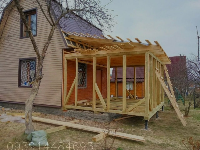 Реконструкция и ремонт деревянных домов, дач бань